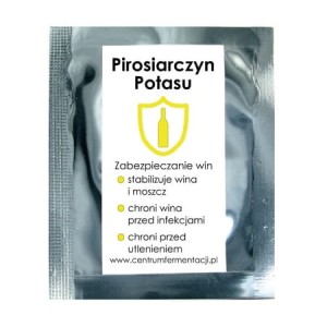 Pirosiarczyn Potasu 10 g 