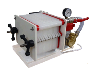 Filtr HERKULES na 14 płyt filtracyjnych malowany