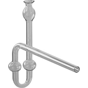 Rurka fermentacyjna kątowa do pojemników szklana 405583