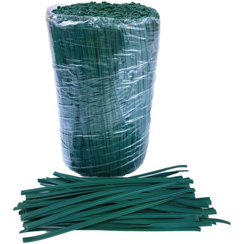 Paski druciane do wiązania zielona otoczka 20cm.jpg