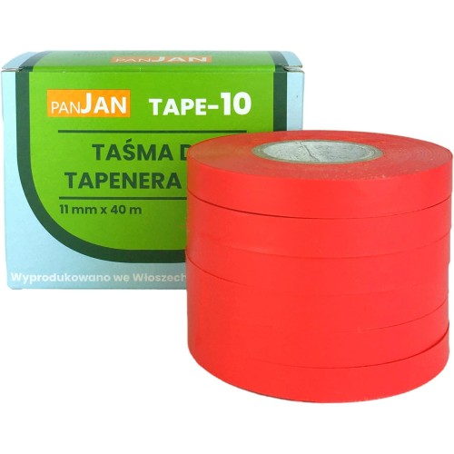 Taśma do tapenera Tape-10 CzerwonA.jpg