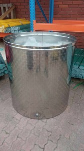 Zbiornik INOX EKO DR 700 L z pływającą pokrywą