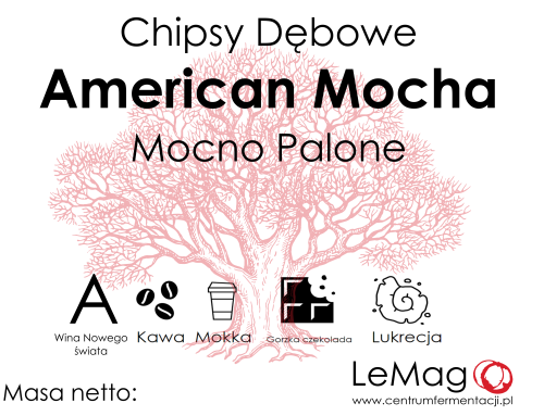 Chipsy dębowe, mocno palone American Mocha, 1kg ENOPOL.png