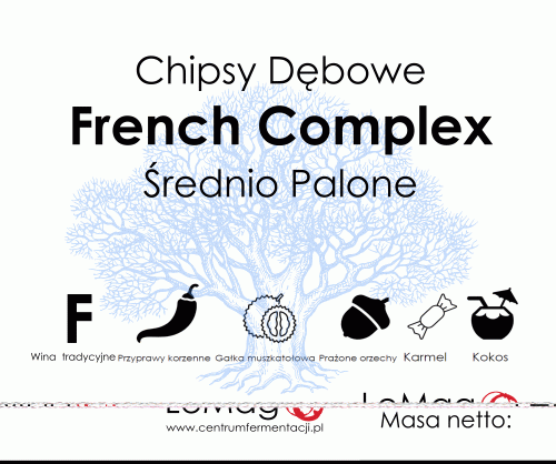 Chipsy dębowe średnio palone French Complex, 1kg ENOPOL.gif