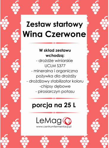 Zestaw startowy do win czerwonych, na 25 L.png